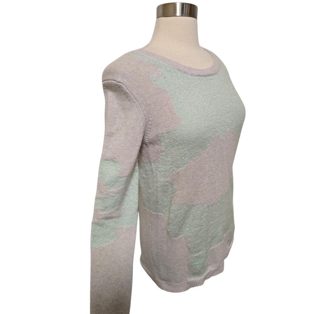 Theory Pastel Sweater - Mint and Pink